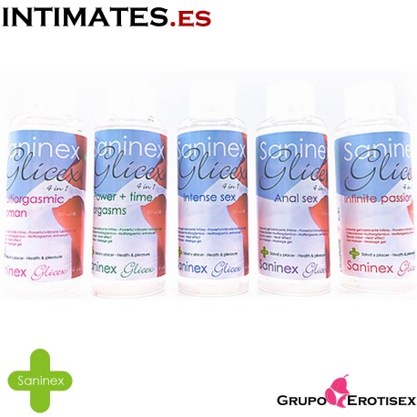 Glicex Multiorgasmic Woman · Extra lubricante 4 en 1 · Saninex en intimates.es "Tu Personal Shopper Erótico Online"