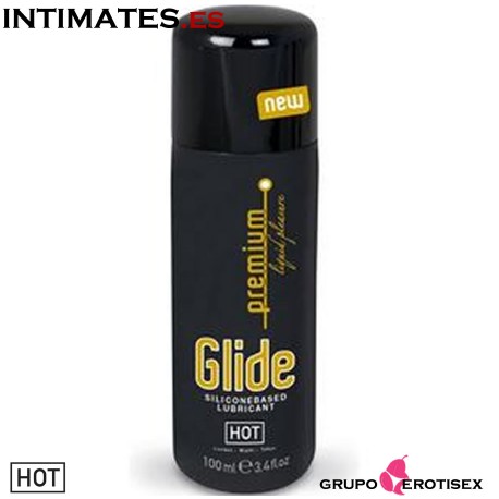 Glide Premium Liquid Pleasure · Lubricante silicona · Hot en intimates.es "Tu Personal Shopper Erótico Online"