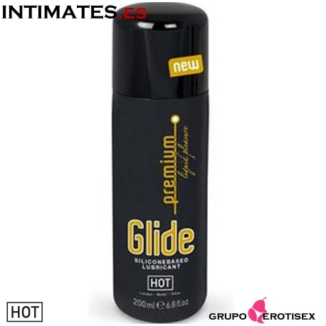 Glide Premium Liquid Pleasure 200 ml · Lubricante silicona · Hot en intimates.es "Tu Personal Shopper Erótico Online"