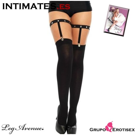 No. 2333 · Ligas elásticas con tachuelas · Leg Avenue en intimates.es "Tu Personal Shopper Erótico Online"