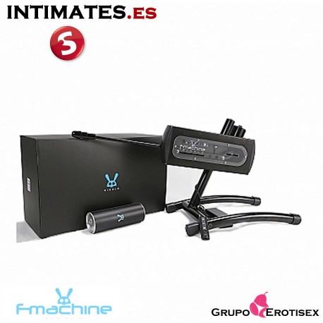Gigolo Fuck Machine Black de F-Machine que puedes adquirir en intimates.es "Tu Personal Shopper Erótico Online"