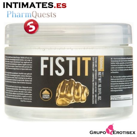 Fist-it - 500 ml Lubricante anal de PharmQuest, que puedes adquirir en intimates.es "Tu Personal Shopper Erótico Online" 