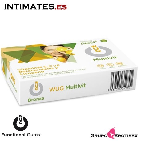 WUG Multivit · Mastica y disfruta · 15 uds. de Functional Gums, que puedes adquirir en intimates.es "Tu Personal Shopper Erótico Online" 
