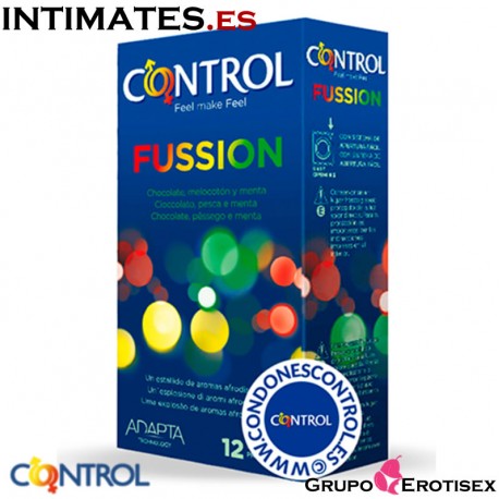Fussion · 12 Preservativos - Pack 12 uds. de Control, que puedes adquirir en intimates.es "Tu Personal Shopper Erótico Online"