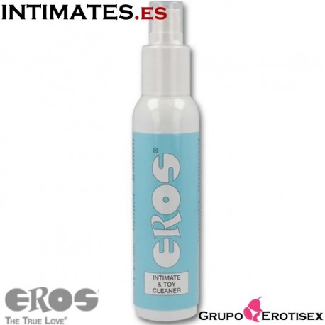 Intimate Toy & Cleaner 100 ml. de Eros, que puedes adquirir en vigorishop "Tu Mayorista de Potenciadores y Vigorizantes Sexuales Online"