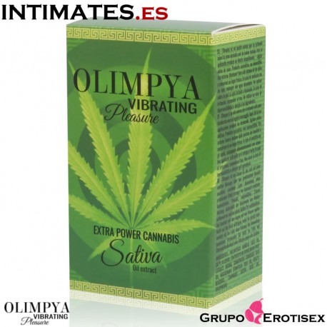 Olimpya Vibrating Pleasure · Extra Power Cannabis Sativa, que puedes adquirir en intimates.es "Tu Personal Shopper Erótico Online"
