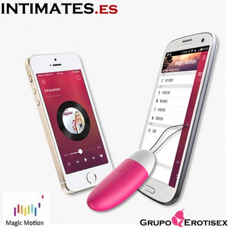  Smart Mini Vibe Pink Bluetooth · Huevo remote App de Magic Motion, que puedes adquirir en intimates.es "Tu Personal Shopper Erótico Online".