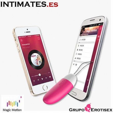 Smart Mini Vibe Pink Bluetooth · Huevo remote App de Magic Motion, que puedes adquirir en intimates.es "Tu Personal Shopper Erótico Online".