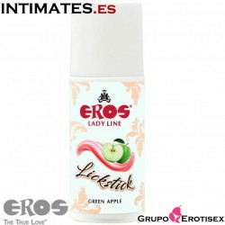 Lickstick Manzana · Lubricante estimulante 60ml · Eros Lady Line 