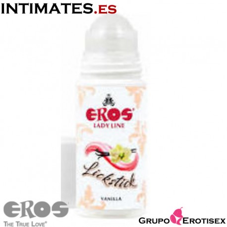 Lickstick Vainilla · Lubricante estimulante 60ml de Eros Lady Line, que puedes adquirir en intimates.es "Tu Personal Shopper Erótico Online"