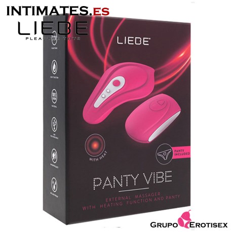 Panty Vibe · Mini vibrador para encajar en la braguita de Liebe Pleasure Toys, que puedes adquirir en intimates.es "Tu Personal Shopper Erótico Online".