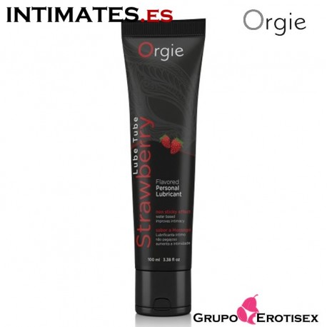 Lube Tube Strawberry · Lubricante besable de Orgie, que puedes adquirir en intimates.es "Tu Personal Shopper Erótico Online"