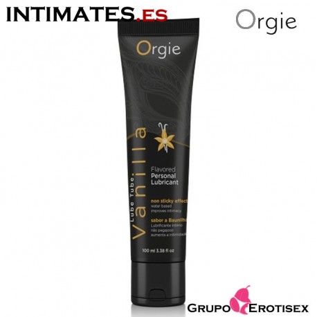 Lube Tube Vanilla · Lubricante besable de Orgie, que puedes adquirir en intimates.es "Tu Personal Shopper Erótico Online"