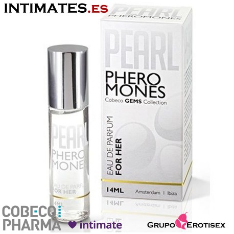 Pearl Women · Eau de Parfum 14 ml de Cobeco Pharma, que puedes adquirir en intimates.es "Tu Personal Shopper Erótico Online"