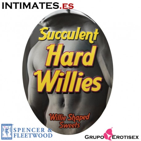 Succulent Hard Willies · Caramelos forma pene de Spencer & Fleetwood, que puedes adquirir en intimates.es "Tu Personal Shopper Erótico Online"