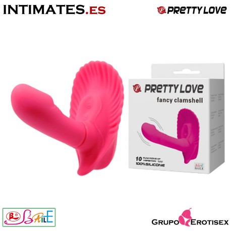 Fancy Clamshell · Potente estimulador Punto-G 10 v de Pretty Love, que puedes adquirir en intimates.es "Tu Personal Shopper Erótico Online"