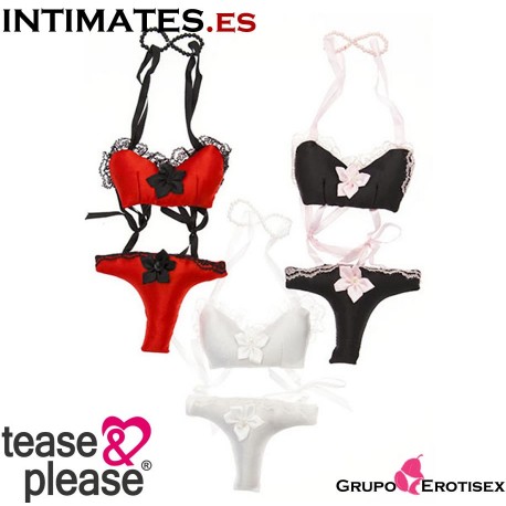 Conjunto de lencería de lavanda de Tease & Please, que puedes adquirir en intimates.es "Tu Personal Shopper Erótico Online"