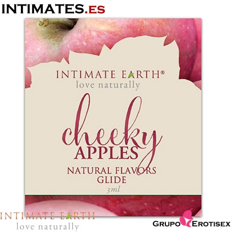 Cheeky Apples 3ml de Intimate Earth, que puedes adquirir en intimates.es "Tu Personal Shopper Erótico Online" 