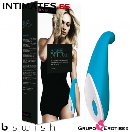 Bgee Deluxe Teal · Estimulador de clítoris de b-swish, que puedes adquirir en intimates.es "Tu Personal Shopper Erótico Online" 