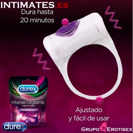 Intense Orgasmic Vibrations · Durex, que puedes adquirir en intimates.es "Tu Personal Shopper Erótico Online"
