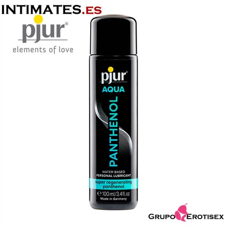 Pjur Aqua Panthenol 100ml · Lubricante de larga duración con pantenol nutritivo, que puedes adquirir en intimates.es "Tu Personal Shopper Erótico Online"