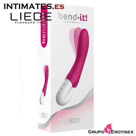 Bend·It Rechargeable - Cerise · Liebe, que puedes adquirir en intimates.es "Tu Personal Shopper Erótico Online" 