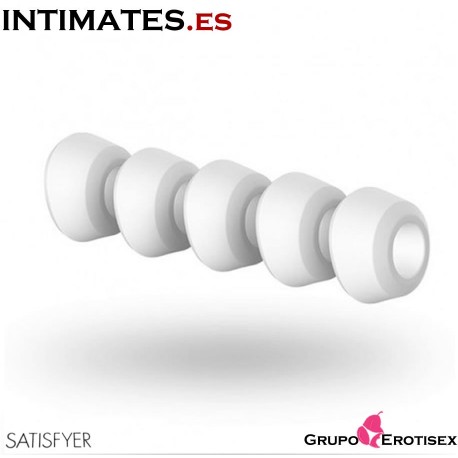 Climax tips · Kit de 5 boquillas para Satisfyer 1 · Satisfyer , que puedes adquirir en intimates.es "Tu Personal Shopper Erótico Online" 