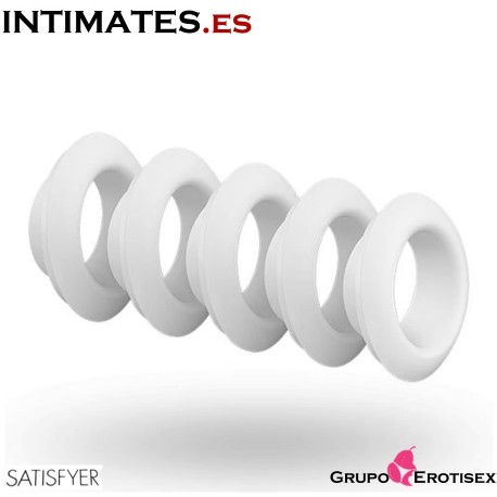 Climax tips · Kit de 5 boquillas para Satisfyer Pro Deluxe · Satisfyer, que puedes adquirir en intimates.es "Tu Personal Shopper Erótico Online" 