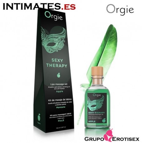 Lips Massage Kit Apple · Kit de masaje para besar - Manzana · Orgie, que puedes adquirir en intimates.es "Tu Personal Shopper Erótico Online"