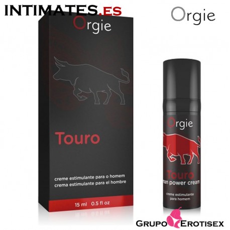 Touro · Gel para potenciar las erección · Orgie, que puedes adquirir en intimates.es "Tu Personal Shopper Erótico Online" 