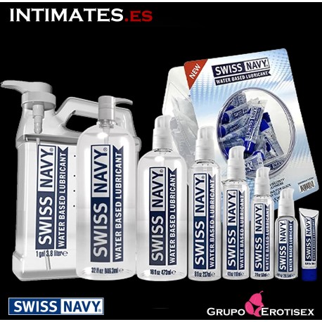 Lubricante a base de agua premium 237ml · Swiss Navy, que puedes adquirir en intimates.es "Tu Personal Shopper Erótico Online"