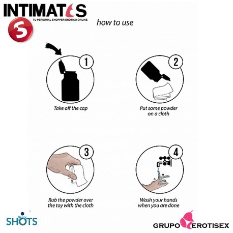 Rejuvenation Powder · Polvo regenereador · Shots, que puedes adquirir en intimates.es "Tu Personal Shopper Erótico Online"
