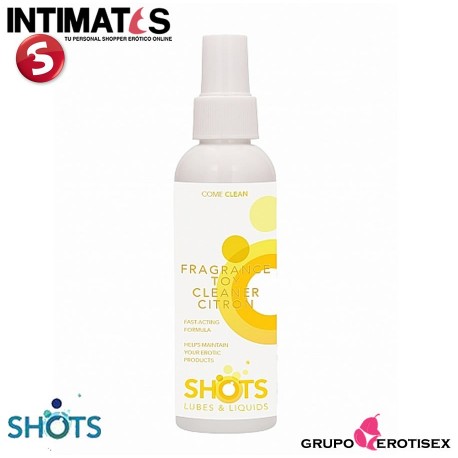 Fragrance Toy Cleaner 100ml - Citron · Shots Lubs & Liquids, que puedes adquirir en intimates.es "Tu Personal Shopper Erótico Online"