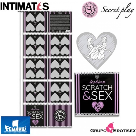 Scratch & Sex · Juegos de parejas lesbicas · Secret Play, que puedes adquirir en intimates.es "Tu Personal Shopper Erótico Online" 