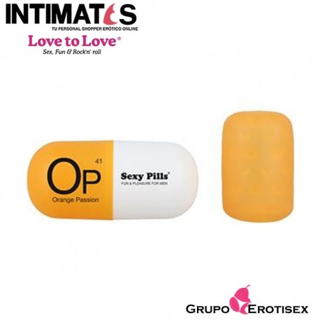 Sexy Pills Orange Passion · Masturbador ♂· Love to Love, que puedes adquirir en intimates.es "Tu Personal Shopper Erótico Online" 
