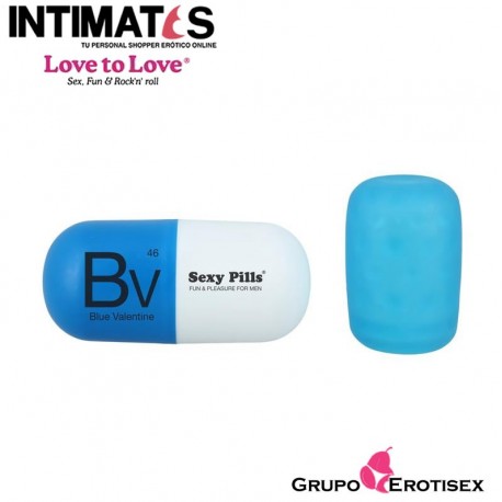 Sexy Pills Blue Valentine · Masturbador ♂· Love to Love, que puedes adquirir en intimates.es "Tu Personal Shopper Erótico Online"