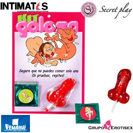 Kit Golosa · Si pruebas una repites · Secret Play, que puedes adquirir en intimates.es "Tu Personal Shopper Erótico Online"