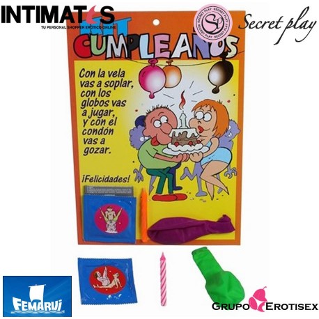 Kit Cumpleaños · Secret Play, que puedes adquirir en intimates.es "Tu Personal Shopper Erótico Online" 