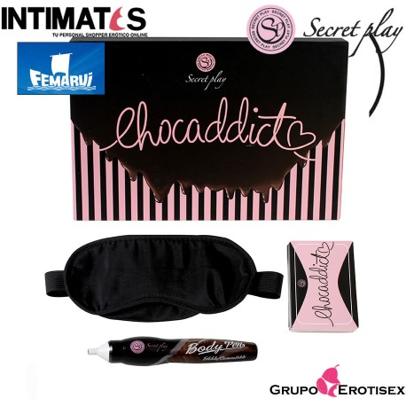 Chocaddict · Sensual juego de parejas · Secret Play, que puedes adquirir en intimates.es "Tu Personal Shopper Erótico Online" 