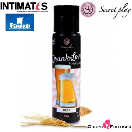 Beer - Drunk in Love · Lubricante comestible · Secret Play, que puedes adquirir en intimates.es "Tu Personal Shopper Erótico Online"  
