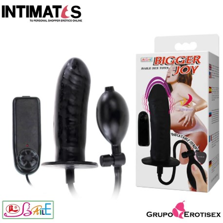 Bigger Joy · Pene vibrador inflable · Baile, que puedes adquirir en intimates.es "Tu Personal Shopper Erótico Online"