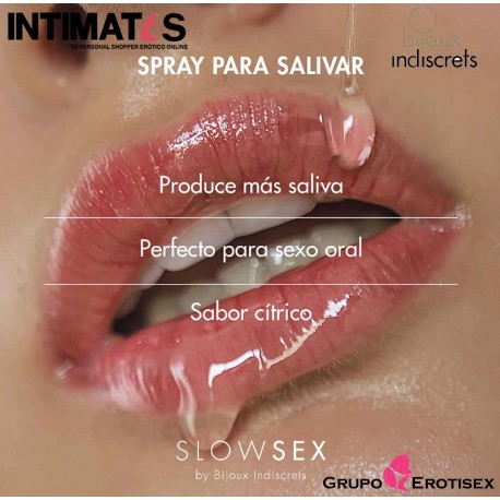Mouthwatering Spray · Aumenta tu salivación · Bijoux, que puedes adquirir en intimates.es "Tu Personal Shopper Erótico Online"