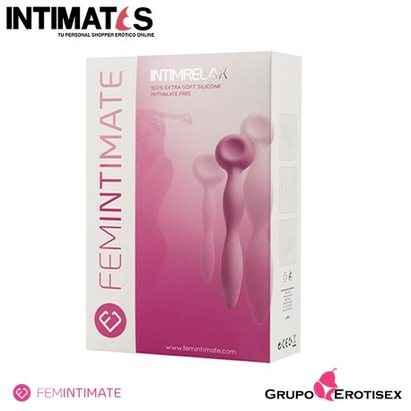Intimrelax · Dilatador progresivo del conducto vaginal · Femintimate, que puedes adquirir en intimates.es "Tu Personal Shopper Erótico Online"