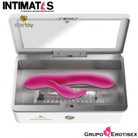 Advanced Domestic Sanitizer · Equipo esterilizador ultravioleta · Stertoy, que puedes adquirir en intimates.es "Tu Personal Shopper Erótico Online"