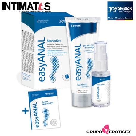 StarterSet · Lubricante + Relajante · Easyanal, que puedes adquirir en intimates.es "Tu Personal Shopper Erótico Online"  
