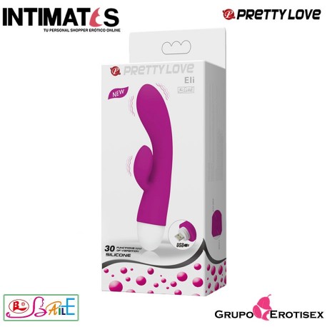 Eli · Vibrador doble estimulación · Pretty Love, que puedes adquirir en intimates.es "Tu Personal Shopper Erótico Online"