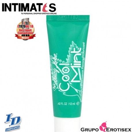 ID Juicy Lube 12 ml · Menta fresca , que puedes adquirir en intimates.es "Tu Personal Shopper Erótico Online" 