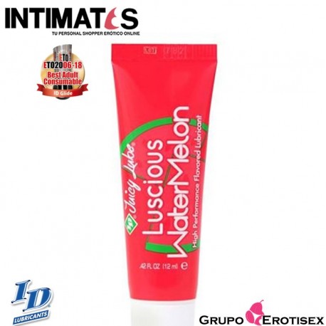 ID Juicy Lube 12 ml · Sandía deliciosa, que puedes adquirir en intimates.es "Tu Personal Shopper Erótico Online"