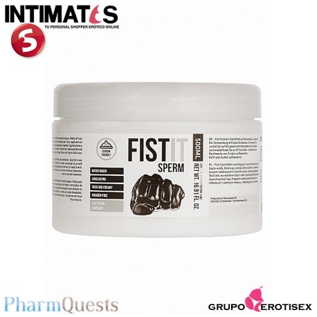 Fist-it Anal Sperm 500ml · Lubricante base agua · PharmQuest, que puedes adquirir en intimates.es "Tu Personal Shopper Erótico Online"