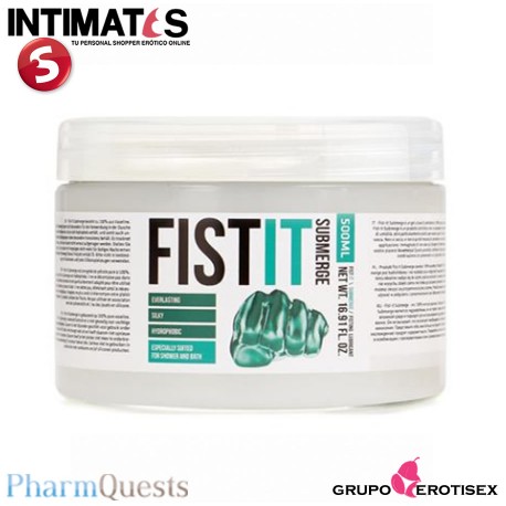 Fist-it Anal Submerge 500ml · Lubricante 100% puro · PharmQuest, que puedes adquirir en intimates.es "Tu Personal Shopper Erótico Online" 